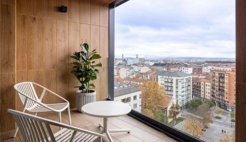 Deluxe Studio con balcón y vistas