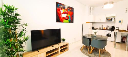 One-Bedroom Apartment with Balcony
