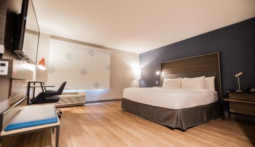 King Room with Roll-In Shower - Mobility and Hearing Access