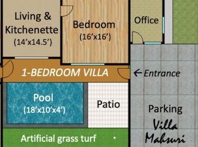 One-Bedroom Villa