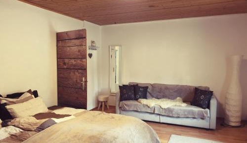 Family Room with Shared Bathroom