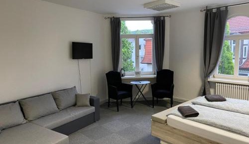 Family Room with Shared Bathroom