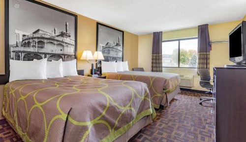 Deluxe Double Room with Two Double Beds - Non-Smoking