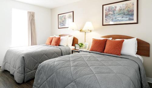 Double Studio with Two Double Beds - Non-Smoking