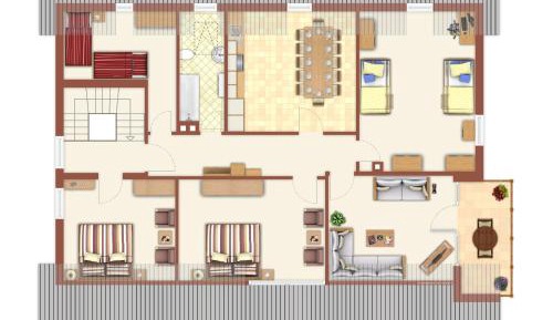 Apartment with Balcony