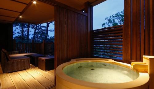 Japanese-Western Room with open-air bath TYPE A - Non-Smoking (2nd-3rd Floor)