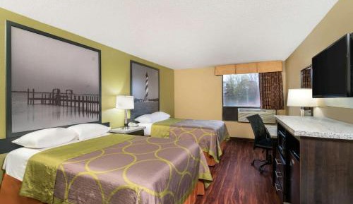 Double Room with Two Double Beds - Smoking