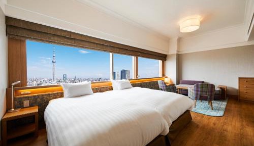 Deluxe Twin Room with Tokyo Sky Tree View