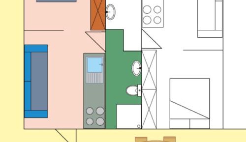 Bungalow with Patio (3 Adults)