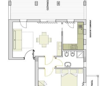 Apartment with Balcony