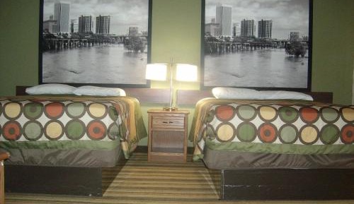 Deluxe Double Room with Two Double Beds - Non-Smoking