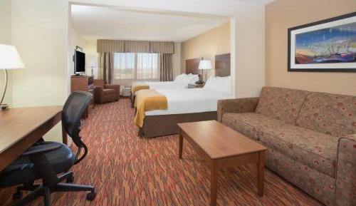 Queen Suite with Two Queen Beds and Sofa Bed
