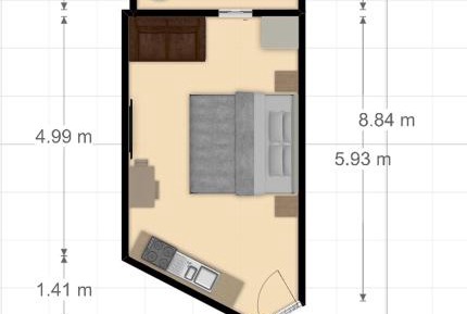 Premium Executive Studio with Bath