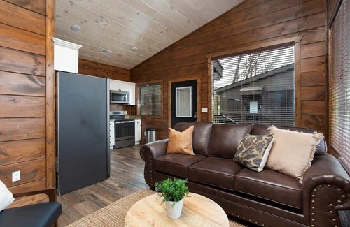 Pigeon Forge Cabin | Walk2DowntownPF/GasFirepit/Waterfront