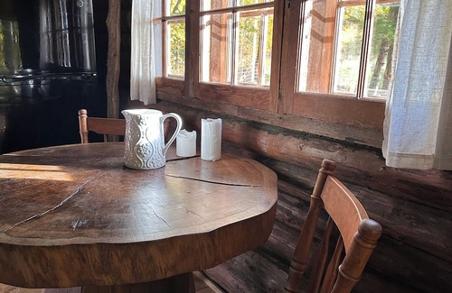 Winona Cabin | Private cabin and spa in the woods! Pet Friendly!