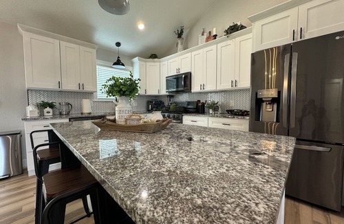 Gillette House | Clean beautiful house 3 minutes from CAM-PLEX & 1 min from Energy Sports Complex