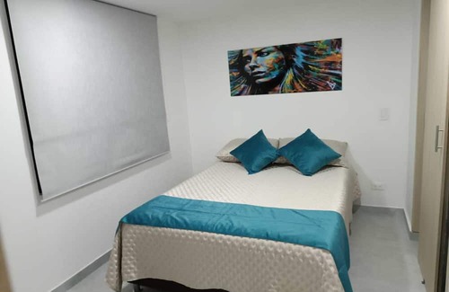 Itagui Apartment | Charming 1-bedroom apartment in wonderful Itagüi with WiFi