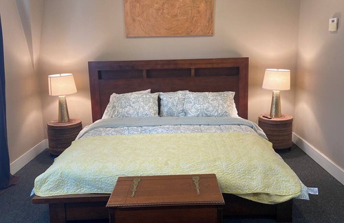Grand Boulevard House | Charming 4-bedroom row home with AC, pool table, fitness room, WiFi in Chicago