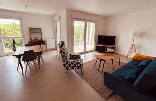 Benouville Apartment | Appartement 70m2 2 Chambres Pegasus Bridge à 5kms de la mer