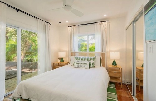 Midtown House | Banyan Rose: Relax in your backyard. All new appliances inside.