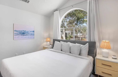 Seagrove Beach Villa | Charming Old-Florida-style beach retreat with private pool on large private lot