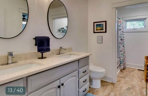Lakeview House | Two Separate Living Areas with Views of Bull Shoals Lake and Dam