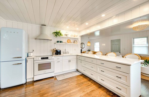 Westbrook Center House | Lovely Westbrook Home w/Patio - Walk to Beach!