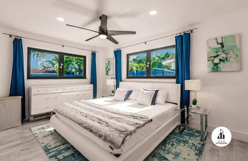 Downtown Fort Lauderdale House | Events Welcome - 3B Home w Pool & BBQ - Carport