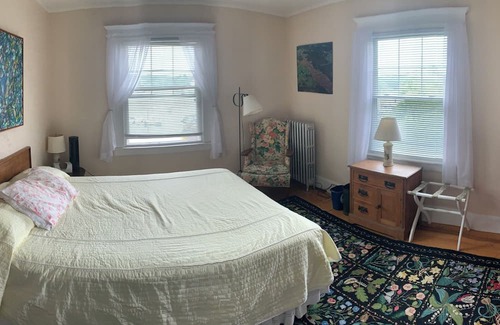 York Harbor House | House with a view of York Harbor and a 3 minute walk to the beach