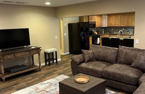 Board Camp House | Ride to the ATV trails from this Spacious 4-bedroom house with RV hookup!