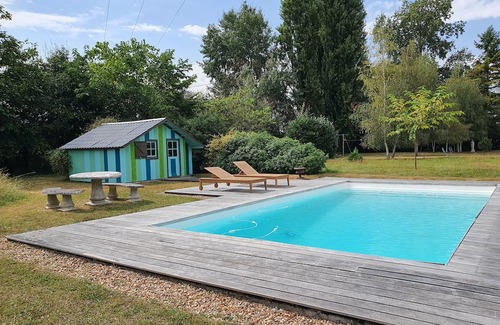 Le Plessis-Grammoire House | Manoir XVI Dans un Lieu Ressourçant de Biodiversité et Piscine Proche D'angers