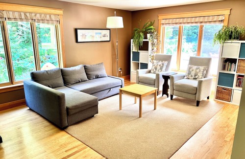 Halifax County House | Charming family home with in-ground heated pool. Close to parks, lakes, & trail.