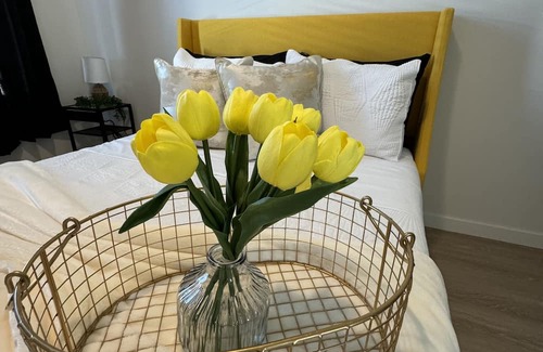Milwaukee Apartment | 1-bd.Sleeps 4-by a mall,freeway restaurants, shops, pool, gym, work area,lounge.