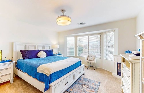Laveen Village House | Water view desert stay with putt putt, enclosed yard, fireplace, streaming, & AC