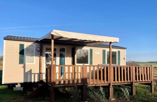 Saint-Denis-du-Payre House | CAMPING O BEAU LAURIER * - 3 bedroom mobile home 57 6 people