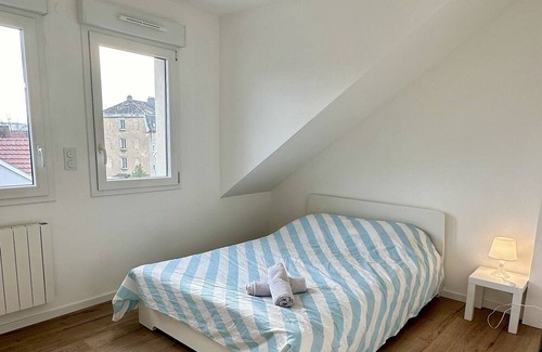 Mulhouse Apartment | Splendide Duplex Avec Parking Privé et Terrasse