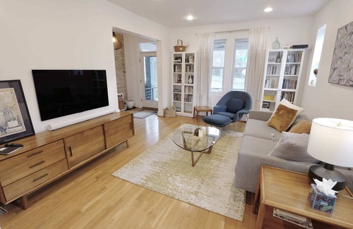 Petworth House | Beautiful in Blue! Petworth Family Home in the heart of D.C.!
