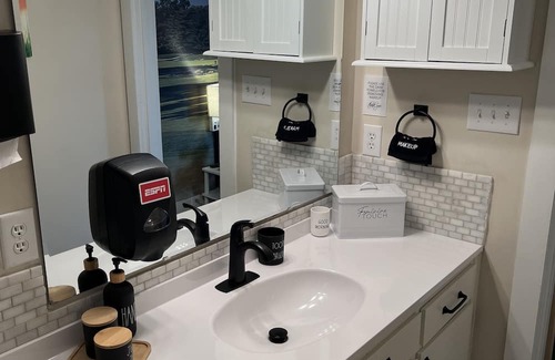 Northwest Raleigh House | Sports ESPN Home w/Mini Golf Ping-Pong B-ball Firepit Mall Arena Dwntn Raleigh