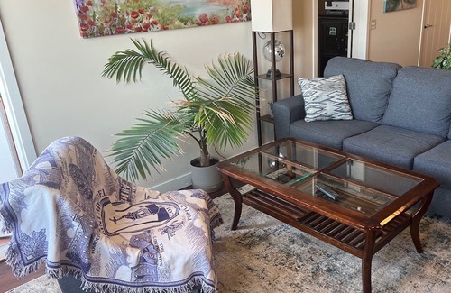 South Burlington Apartment | 1-BR apartment with deck overlooking Lake Champlain and the Adirondack Mountains