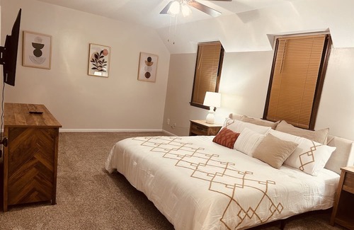 Topeka House | Spacious and unique space perfectly located in the Kansas capital city!