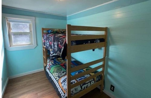 Portage Lake House | Home with access to Maine’s recreational escapes.
