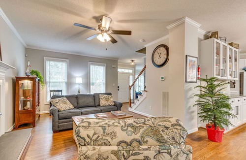 Kipling House | Spacious Holly Springs Home w/ Hot Tub & Fire Pit!