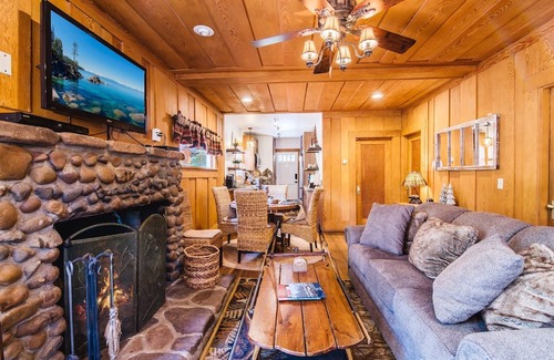 Brockway Cabin | Enchanting Cozy Cabin remodeled, walk to lake, pet ok ,FAB hot tub, amenities