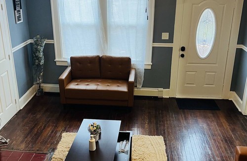 Irvington House | Four Single Bedrooms with hard wood floors.
