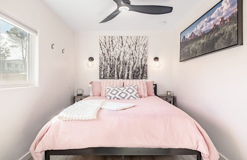 Cottonwood-Verde Village Apartment | Dog-friendly studio with kitchenette, enclosed backyard, central AC, free WiFi