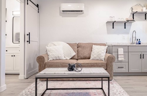 Cottonwood-Verde Village Apartment | Dog-friendly studio with kitchenette, enclosed backyard, central AC, free WiFi