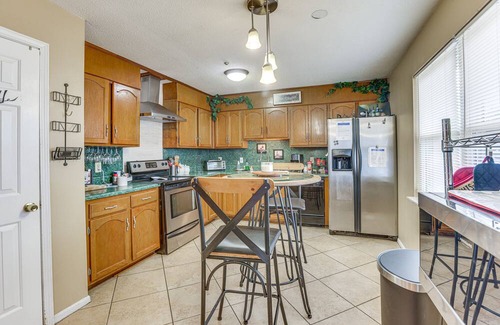 New Castle House | Birmingham Home w/ Patio, BBQ Grill & Family Games