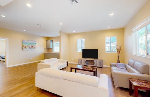 North Central House | Recently built nautical-themed home full of color with central AC & open layout