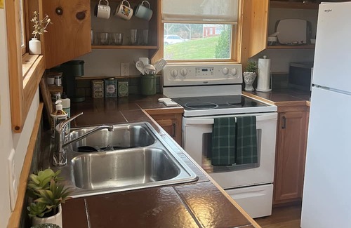 Mars Hill House | Tiny Home in Mars Hill with outdoor sauna , 15 min from downtown Asheville