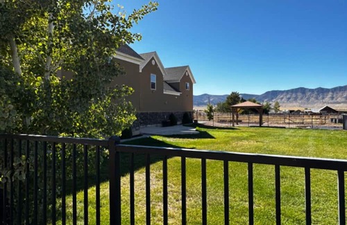 Scipio House | Cozy large home w/mountain views! Perfect place to stay to hunt, fish & hike.